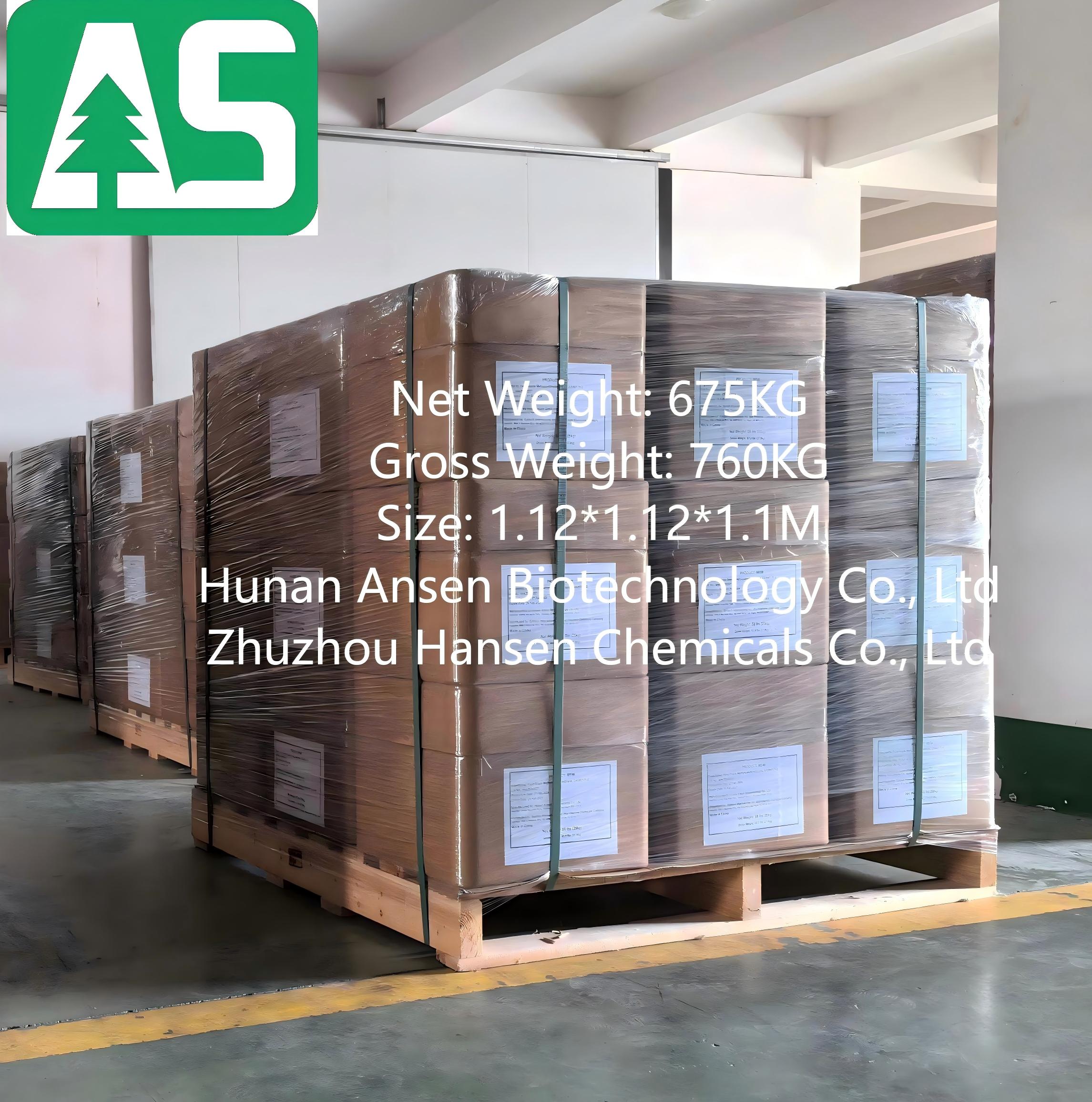 675kg MSM with square drums onto fumigated solid wood pallet