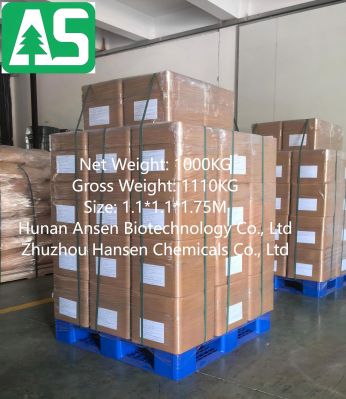 1000kg MSM with square drums onto blue plastic pallet